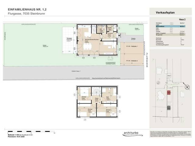Immobilie in Steinbrunn - Einziehen statt endlos bauen - dein smarter Neubau‑Deal - Schlüsselfertig zum belagsfertigen Preis! - Bild 2