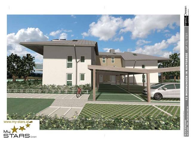 Immobilie in Hintersee - Baubewilligung erteilt! - Leistbares Wohnen, die wahrscheinlich günstigsten Neubauwohnungen Salzburgs! - Bild 0