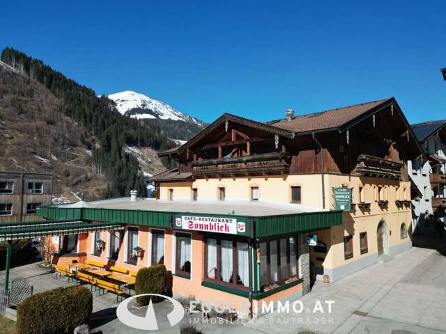 Immobilie in Rauris - Mehrfamilienhaus mit ausgezeichnetem Restaurant in absoluter Bestlage von Rauris - Bild 0