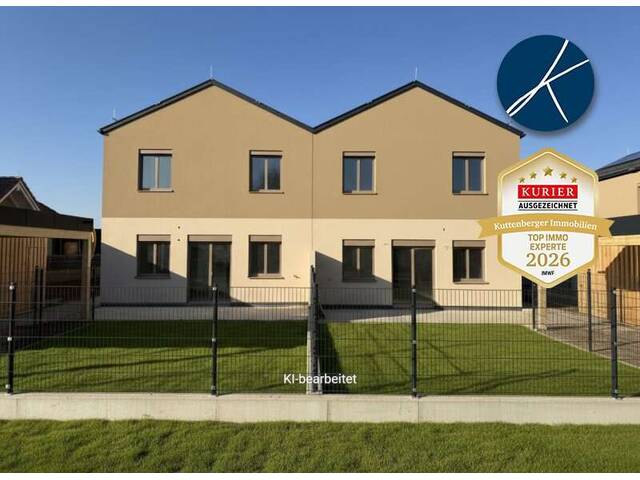 Immobilie in Grafenwörth - Wohnen im Kornfeld - Haus 1 - SCHLÜSSELFERTIG! - Bild 0