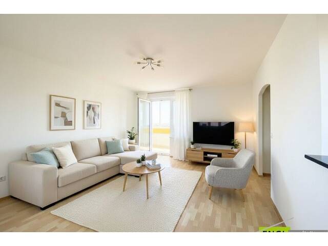 Immobilie in Maria Enzersdorf - Sehr gepfegte 2 Zimmerwohnung mit Loggia und KFZ-Abstellplatz in zentraler Lage und Fernblick - Bild 3