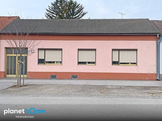 Immobilie in Pamhagen - Einfamilienhaus mit Terrasse, Innenhof und großer Garage - Bild 0