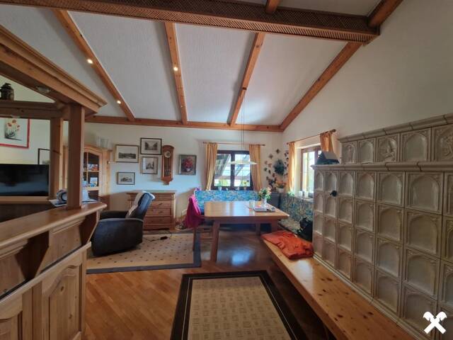 Immobilie in Oberzögersdorf - TRAUMHAFTER BUNGALOW FÜR ZWEI PERSONEN SAMT NEBENGEBÄUDE FÜR HOBBYRAUM, PARKÄHNLICHEM GARTEN MIT SCHWIMMTEICH ALS NATURPOOL DIREKT AN FELDER DER REGION ANGRENZEND - Bild 4