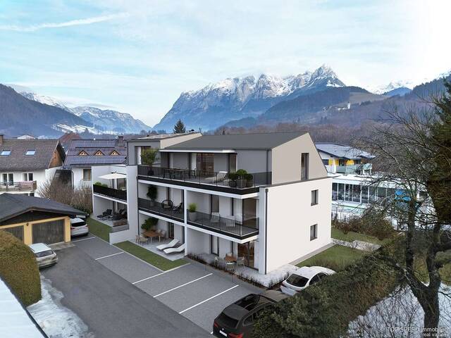 Immobilie in Bischofshofen - Familientraum: Moderne 4 - Zimmer Wohnung mit Balkon und Garten in Bischofshofen - Bild 2