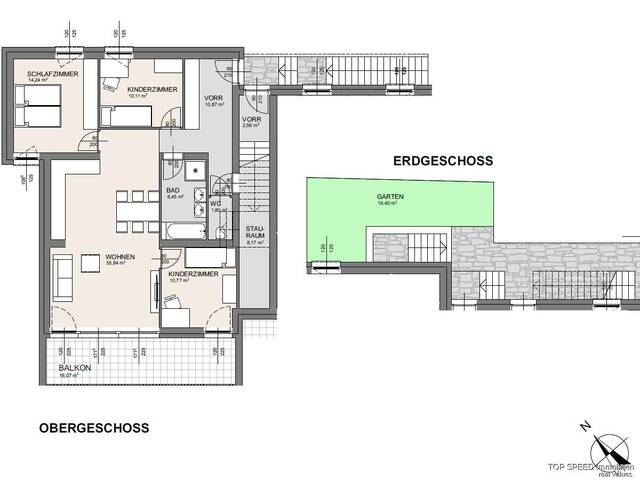 Immobilie in Bischofshofen - Familientraum: Moderne 4 - Zimmer Wohnung mit Balkon und Garten in Bischofshofen - Bild 3