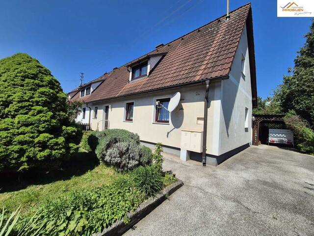 Immobilie in Pottschach - Charmantes Eckreihenhaus mit großem Garten und viel Potenzial - ruhige Lage nahe Bahnhof Pottschach - Bild 1