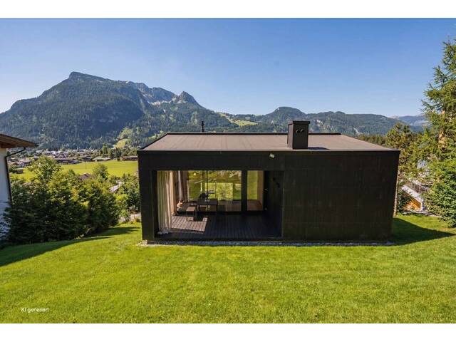 Immobilie in Lofer - Design-Retreat . ein Statement aus Holz & Glas - Bild 2