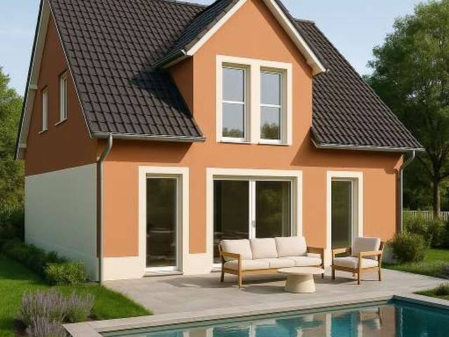 Immobilie in Alland - BAUMEISTER-UNIKAT STATT FERTIGHAUS: Aktionshaus LENA & Grund monatlich schon ab € 2.136,-* - Bild 0