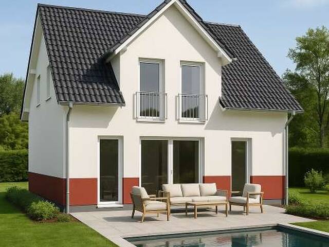 Immobilie in Alland - BAUMEISTER-UNIKAT STATT FERTIGHAUS: Aktionshaus LENA & Grund monatlich schon ab € 2.136,-* - Bild 1