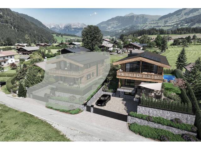 Immobilie in Aurach bei Kitzbühel - Gediegenes Neubaulandhaus mit Freizeitwohnsitz - Bild 0