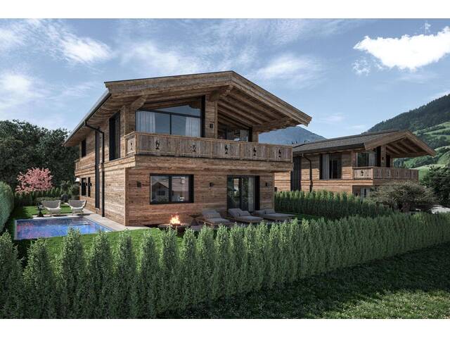 Immobilie in Aurach bei Kitzbühel - Gediegenes Neubaulandhaus mit Freizeitwohnsitz - Bild 3