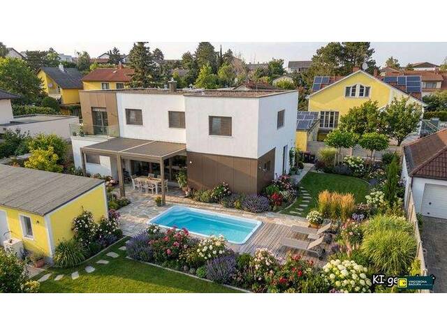 Immobilie in Lanzendorf - Modernes freistehendes Zweifamilienhaus I südlich von Wien I Neubau - Bild 0