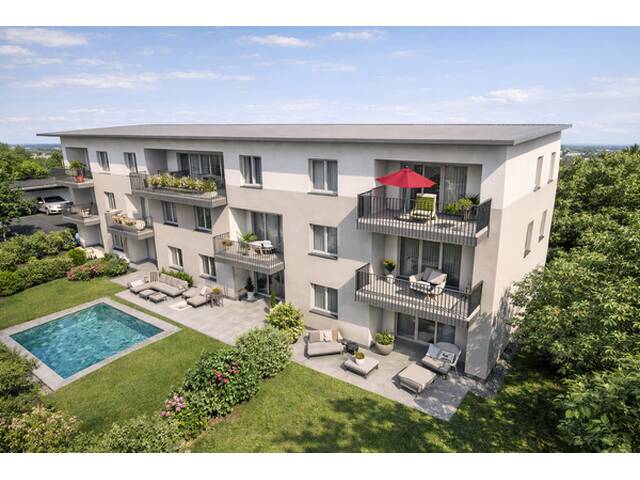 Immobilie in Seekirchen am Wallersee - Neue 2-Zimmer-Gartenwohnung in MATTIGHOFEN / Top 2 - Bild 0