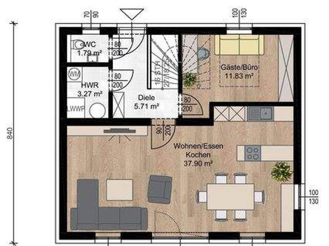 Immobilie in Harmannsdorf - BAUMEISTER-UNIKAT STATT FERTIGHAUS: Aktionshaus VICTORIA & Grund monatlich schon ab € 2.388,-* - Bild 2