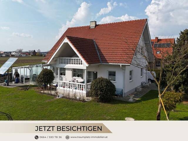 Immobilie in Mureck - Großzügiges Einfamilienhaus mit Garten, Terrasse & zusätzlichem Raum über der Garage in ruhiger Lage in MURECK! - Bild 0