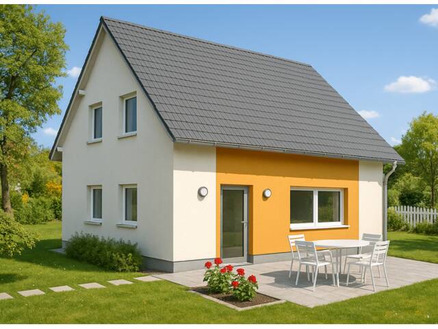 Immobilie in Atzenbrugg - BAUMEISTER-UNIKAT STATT FERTIGHAUS: Aktionshaus TANJA & Grund monatlich schon ab € 1.541,-* - Bild 0