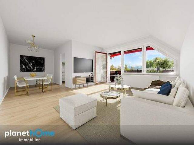 Immobilie in Oberndorf bei Salzburg - WohnTraum mit großem Balkon und Weitblick! - Bild 0