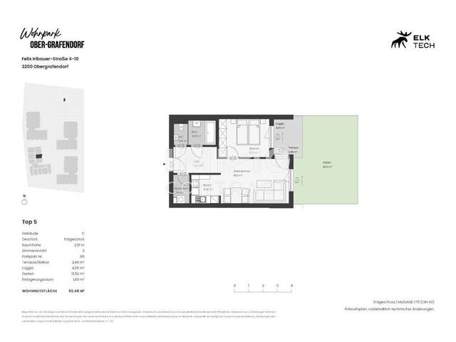 Immobilie in Ober-Grafendorf - NEUBAU - ANLEGER - Wohnungen (inkl.Mieter) - Bild 1
