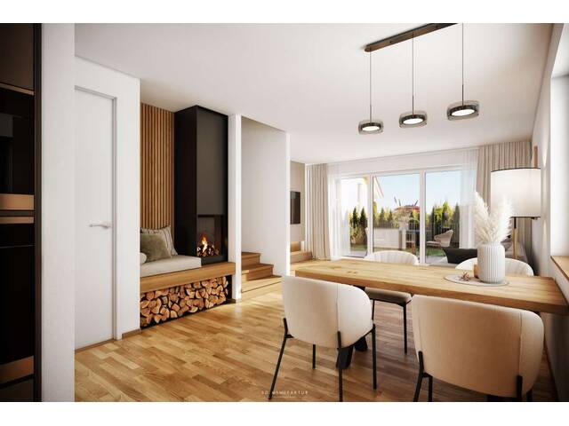 Immobilie in Geretsberg - Neubauprojekt Nuvia-Geretsberg- Hochwertige 4-Zi. Doppelhaushälfte DHH6 - Bild 3