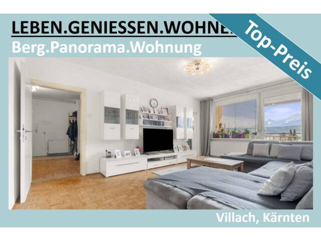 Immobilie in Villach - BERG.PANARAMA.WOHNUNG - ZUM TOP PREIS - Bild 0