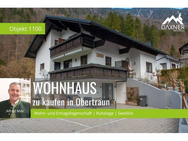 Immobilie in Obertraun - Leben, wo andere Urlaub machen - Haus mit Seeblick & Gästezimmer - Bild 0
