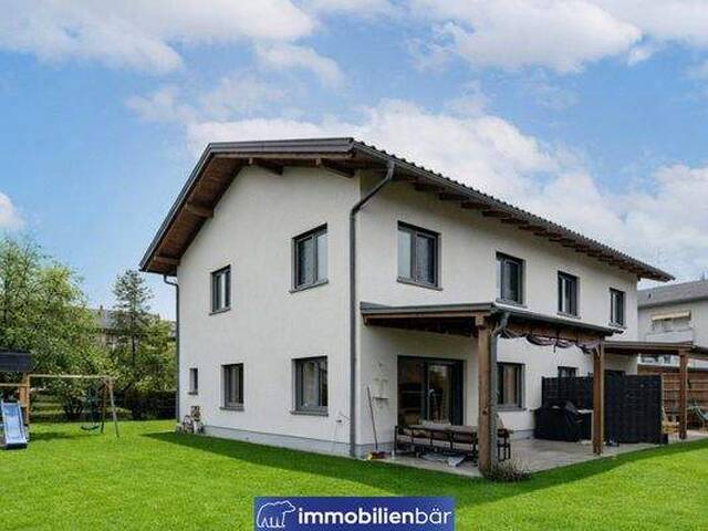 Immobilie in St. Pantaleon - Modernes Haus mit Garten & Doppelcarport - Neubauqualität nahe Salzburg - Bild 1