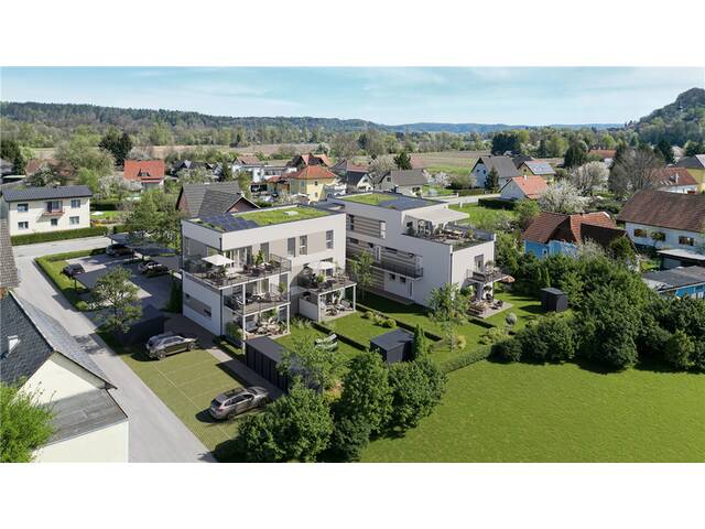Immobilie in Wildon - WOHNEN mit Genuss! Kleine Balkonwohnung mit Schlossbergblick nur 5 min. vom Badesee gelegen! Wildon, das Tor zur Südsteiermark! - Bild 1