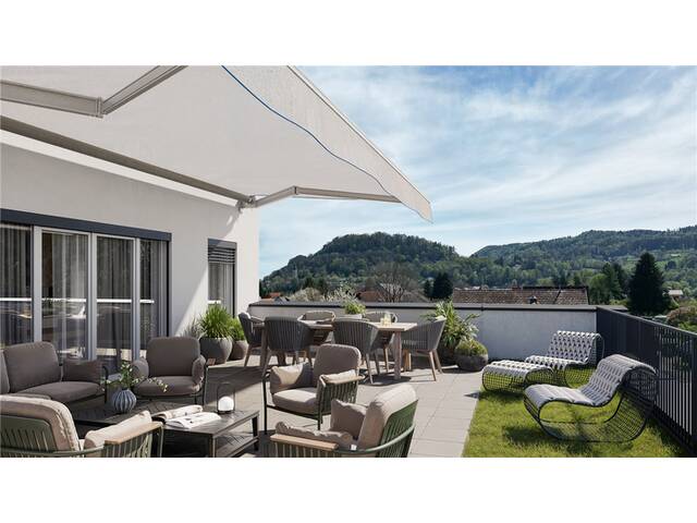Immobilie in Wildon - WOHNEN mit Genuss! Kleine Balkonwohnung mit Schlossbergblick nur 5 min. vom Badesee gelegen! Wildon, das Tor zur Südsteiermark! - Bild 4