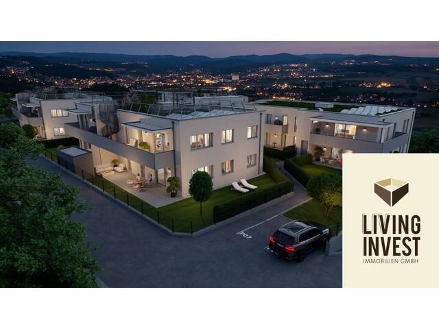 Immobilie in Haid - 4-Zimmer-Gartenwohnung mit Ost-Weitblick | Baustart erfolgt - TOP D01 - Bild 0