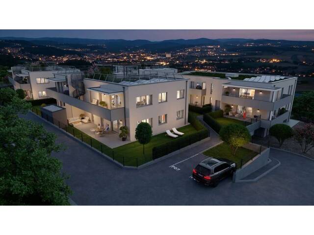 Immobilie in Haid - 4-Zimmer-Gartenwohnung mit Ost-Weitblick | Baustart erfolgt - TOP D01 - Bild 1