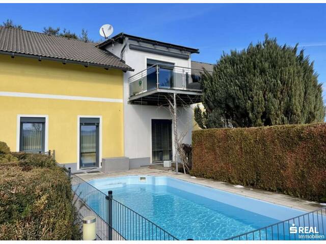 Immobilie in Villach - Raum für Großes – Einfamilienhaus mit Pool und Garten in grüner Höhenlage über Villach - Bild 0
