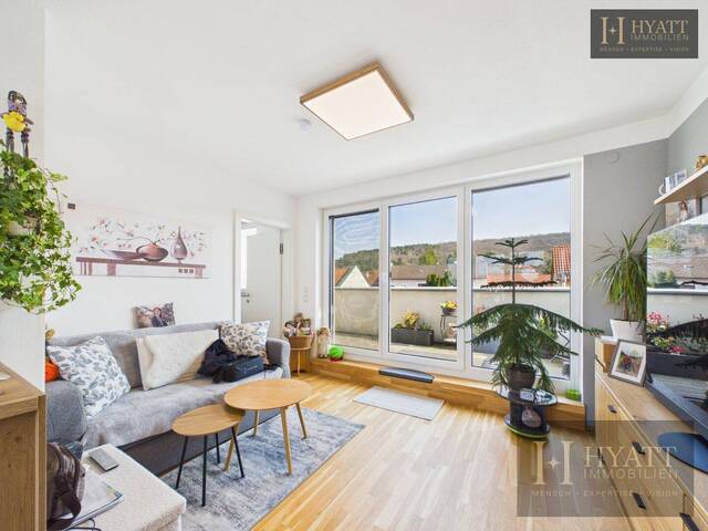 Immobilie in Mannersdorf am Leithagebirge - Neuwertige 2-Zimmer-Dachgeschosswohnung mit 2 Balkonen & Stellplatz – Baujahr 2022 - Bild 0