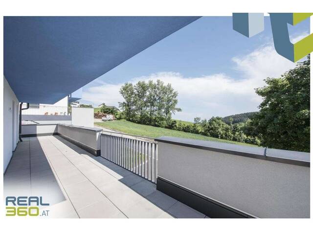 Immobilie in Kirchschlag bei Linz - 4-Zimmer-Neubauwohnung mit Fernblick + ca. 51m² Terrasse Nahe Linz! - Bild 1