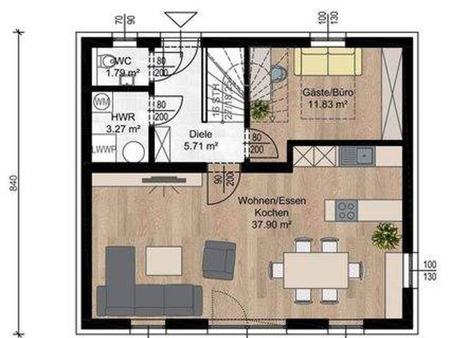 Immobilie in Heiligenkreuz - BAUMEISTER-UNIKAT STATT FERTIGHAUS: Aktionshaus VICTORIA & Grund monatlich schon ab € 2.386,-* - Bild 2