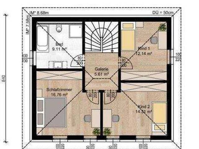 Immobilie in Heiligenkreuz - BAUMEISTER-UNIKAT STATT FERTIGHAUS: Aktionshaus VICTORIA & Grund monatlich schon ab € 2.386,-* - Bild 3