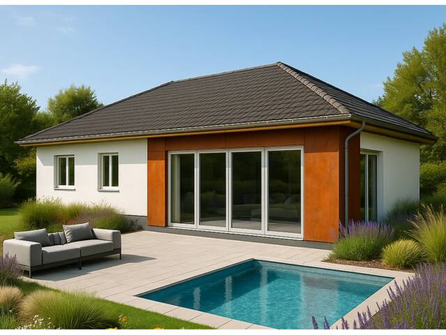 Immobilie in Kirchberg am Wagram - BAUMEISTER-UNIKAT STATT FERTIGHAUS: Aktionshaus CAROLA & Grund monatlich schon ab € 1.586,-* - Bild 1