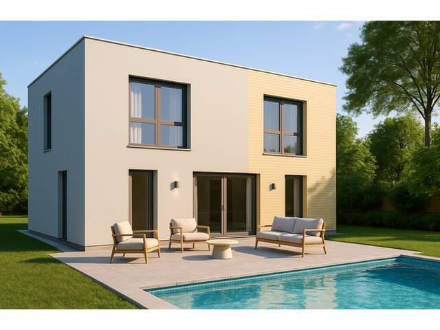 Immobilie in Neusiedl am See - BAUMEISTER-UNIKAT STATT FERTIGHAUS: Aktionshaus DELIA & Grund monatlich schon ab € 2.152,-* - Bild 1