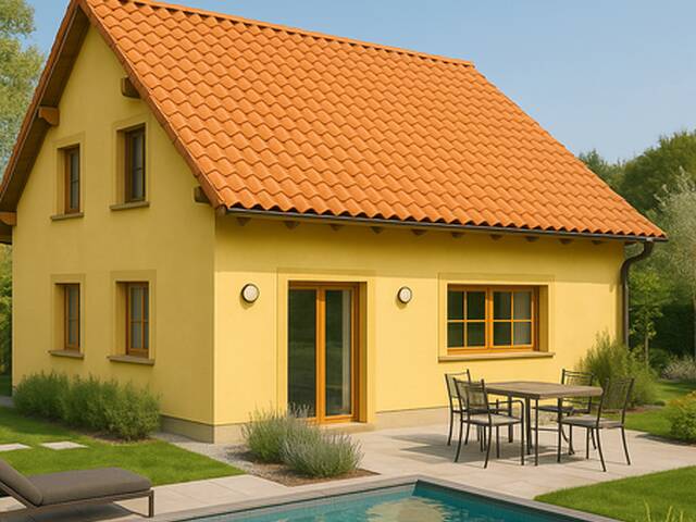 Immobilie in Niederhollabrunn - BAUMEISTER-UNIKAT STATT FERTIGHAUS: Aktionshaus TANJA & Grund monatlich schon ab € 1.766,-* - Bild 0