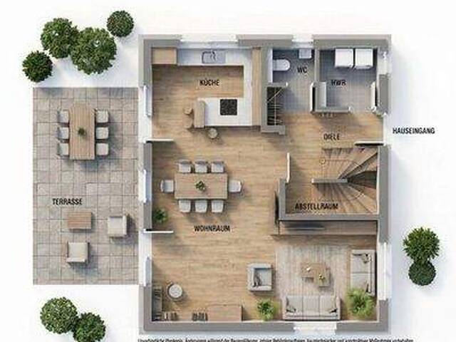 Immobilie in Oberolberndorf - Modern wohnen im Massivhaus auf eigenem Grundstück | Ruhige Grünlage nahe Stockerau - Bild 1