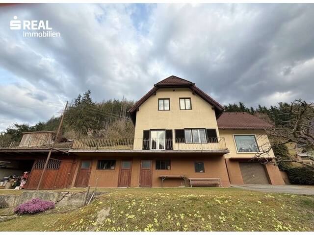 Immobilie in Trofaiach - Einfamilienhaus mit großzügigem Grundstück in Hanglage in Trofaiach - Bild 2