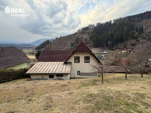 Immobilie in Trofaiach - Einfamilienhaus mit großzügigem Grundstück in Hanglage in Trofaiach - Bild 4