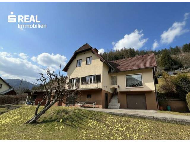 Immobilie in Trofaiach - Einfamilienhaus mit großzügigem Grundstück in Hanglage in Trofaiach - Bild 0