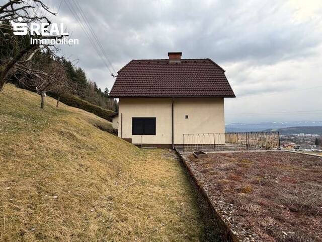 Immobilie in Trofaiach - Einfamilienhaus mit großzügigem Grundstück in Hanglage in Trofaiach - Bild 3