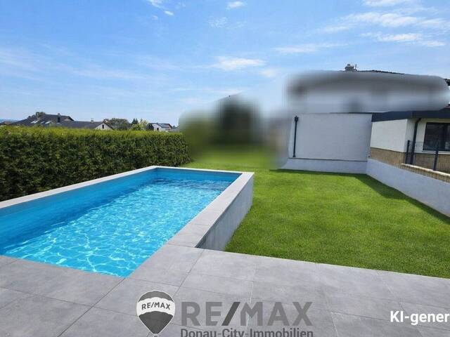 Immobilie in Reichersdorf - Ihr neues Zuhause in Reichersdorf - Doppelhaushälfte mit Pool & Traumgarten - Bild 2