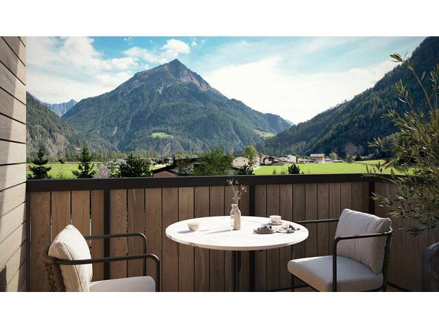 Immobilie in Längenfeld - Hochwertige 2-Zimmer Neubau-Wohnung mit Balkon (W08) - Bild 2