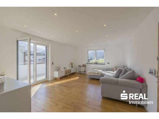 Immobilie in Kematen in Tirol - Moderne 3-Zimmer-Wohnung mit Balkon, Fußbodenheizung & Carport in Kematen zum Kauf - befristet vermietet! - Bild 1