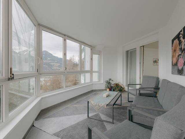 Immobilie in Jenbach - Stilvoll Wohnen mit Panoramablick - 100 m² hochwertig general-sanierte Wohnung in Jenbach - Bild 1