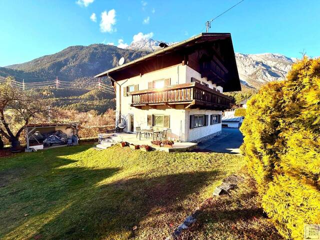 Immobilie in Roppen - Attraktives Einfamilienhaus in sonniger Lage mit weitläufigem Garten - Bild 0