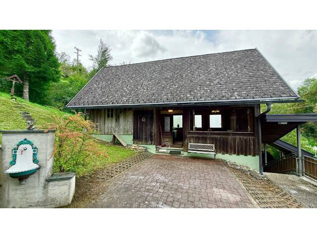 Immobilie in Feistritz im Rosental - *RESERVIERT* Feistritz im Rosental - idyllisches Häuschen für Singles oder Paare mit Nebengebäuden - Bild 1