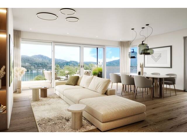 Immobilie in Maria Wörth - Exklusive See-Residenzen in erster Reihe am Wörthersee - privater Badeplatz & Bootsanlegeplätze - Bild 4